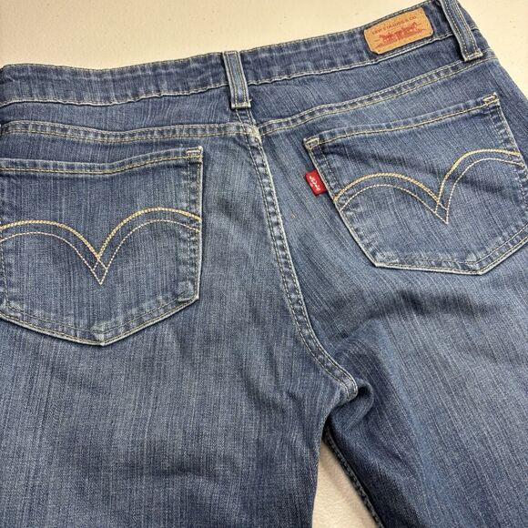 Levi's 518 Superlow Boot Cut Vtg Women's Denim Jeans Size 7M JR. (Actual 30x30) - Picture 4 of 14